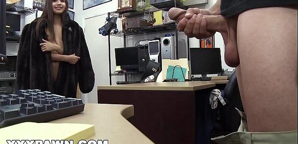  XXX PAWN - Latin Teen Zaya Cassidy Stopped By My Pawn Shop Today And This Is How It Went Down